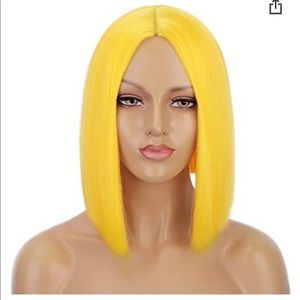 Yellow wig